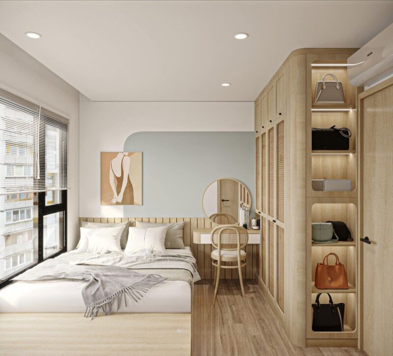 Thiết kế nội thất phòng ngủ đơn giản