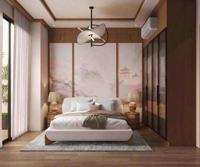 Thiết kế nội thất phòng ngủ đơn giản