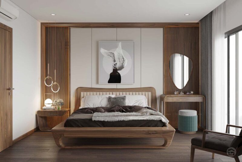 Thiết kế nội thất phòng ngủ đơn giản