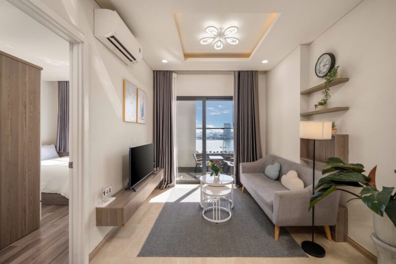 Các mẫu thiết kế phòng khách chung cư hiện đại, sang trọng Thiết kế phòng khách chung cư