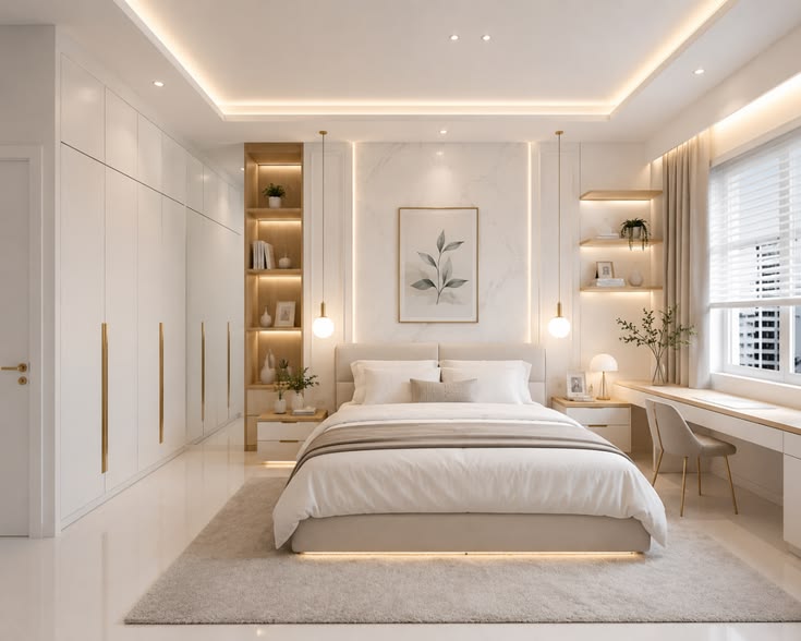 Top 30+ mẫu thiết kế phòng ngủ cho vợ chồng trẻ dẫn đầu xu hướng 2026 Thiết kế phòng ngủ cho vợ chồng trẻ