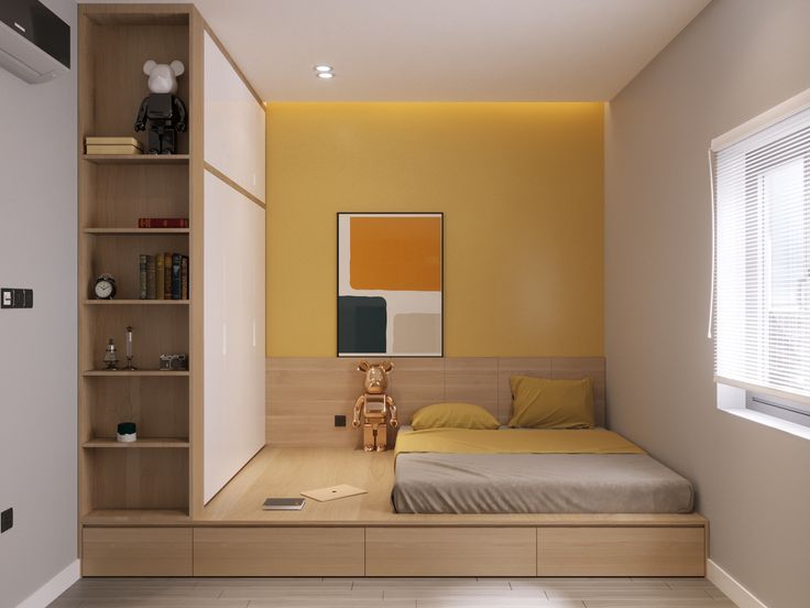 Thiết kế phòng ngủ đơn giản