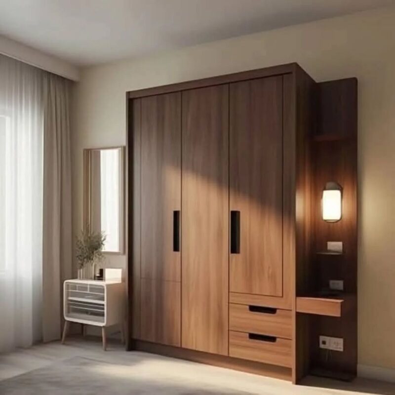 Tổng hợp các mẫu tủ gỗ đẹp cho phòng ngủ dẫn đầu xu hướng 2026 Tủ gỗ đẹp cho phòng ngủ