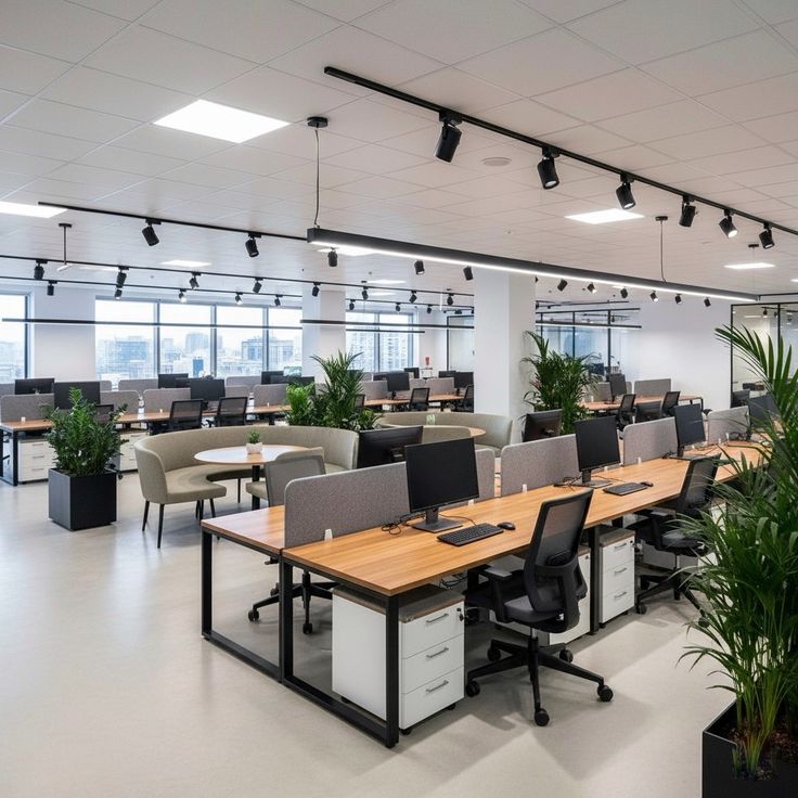 Tổng hợp 30+ mẫu thiết kế nội thất văn phòng đẹp, sang trọng Văn phòng bất động sản