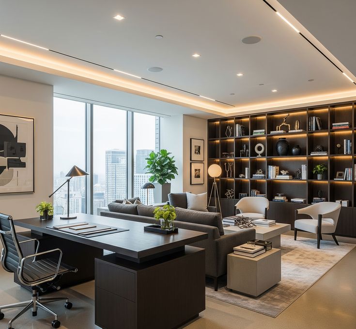 Tổng hợp 30+ mẫu thiết kế nội thất văn phòng đẹp, sang trọng Văn phòng tài chính – kế toán