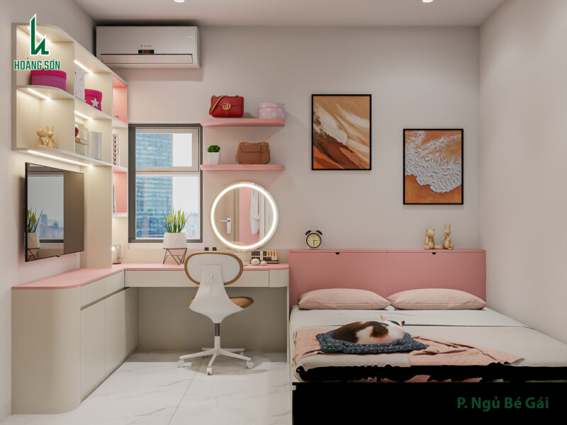 Dự án thiết kế phòng ngủ cho nhà anh Linh quận Tân Bình