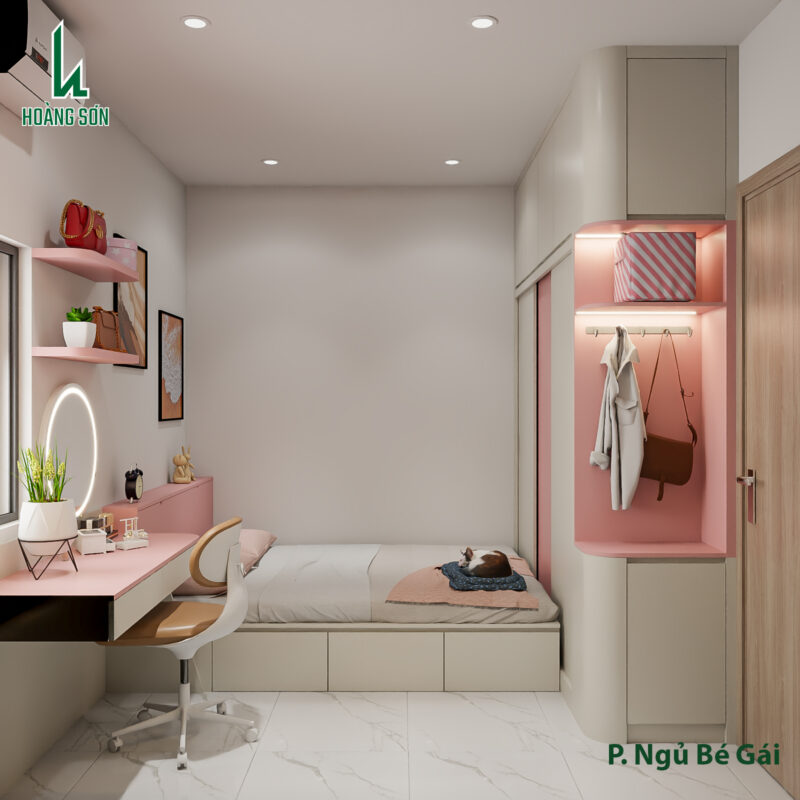 Dự án thiết kế phòng ngủ cho nhà anh Linh