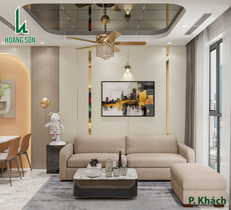 Bàn giao dự án thiết kế phòng khách cho chị Thanh quận 12 , TP.HCM Dự án thiết kế phòng ngủ cho nhà chị Thanh quận 12