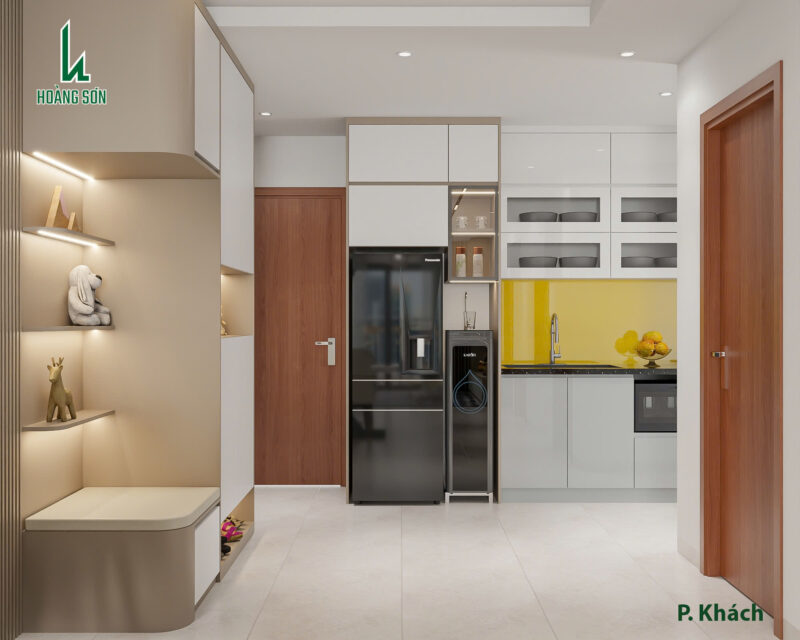 Bàn giao dự án thiết kế phòng khách cho nhà chị Hoa Gò Vấp, TP.HCM