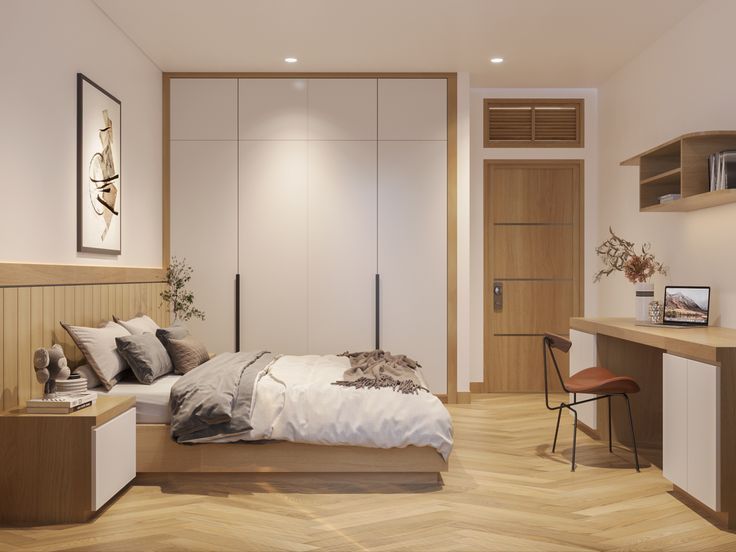 Thiết kế nội thất phòng ngủ đơn giản