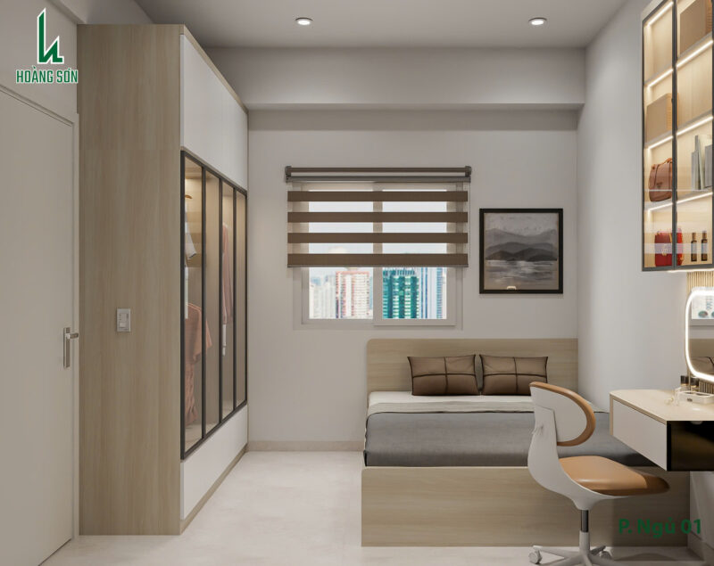 Dự án thiết kế phòng ngủ cho nhà chị My 