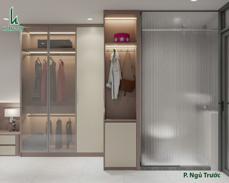 Tủ quần áo – Tăng khả năng lưu trữ, giữ không gian gọn gàng