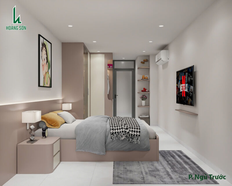 Dự án thiết kế phòng ngủ cho nhà chị Nhi quận 5, TP.HCM
