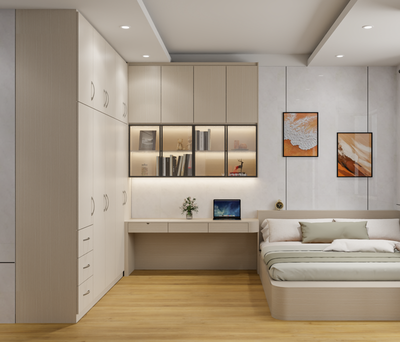 Dự án thiết ké phòng ngủ cho nhà chị Hương