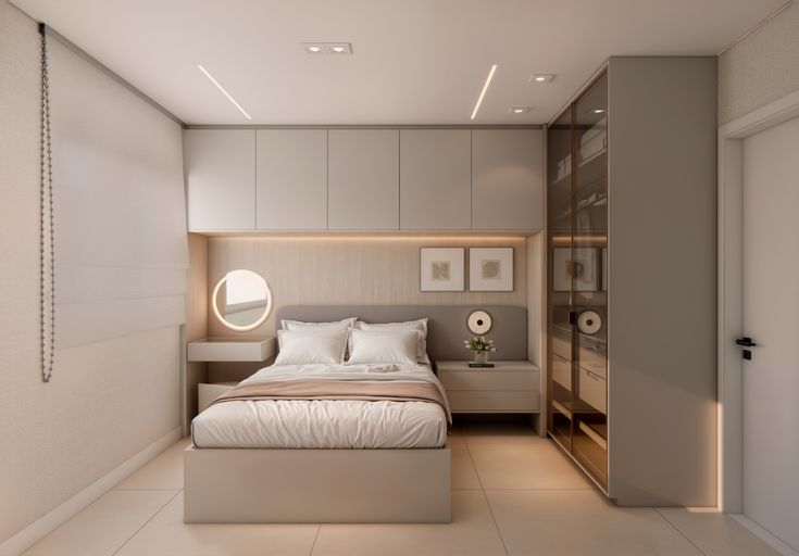 Bố trí nội thất phòng ngủ 16m2