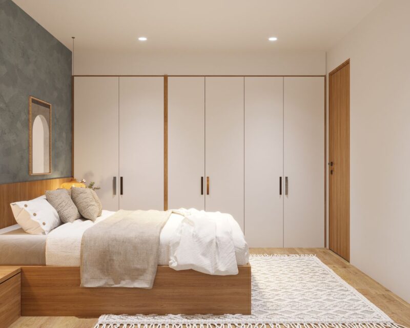 Bố trí nội thất phòng ngủ 16m2