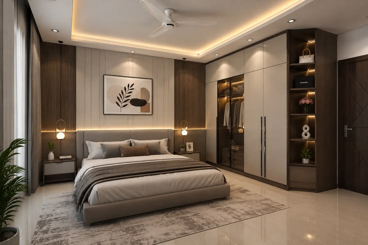 Cách thiết kế tủ quần áo thông minh 