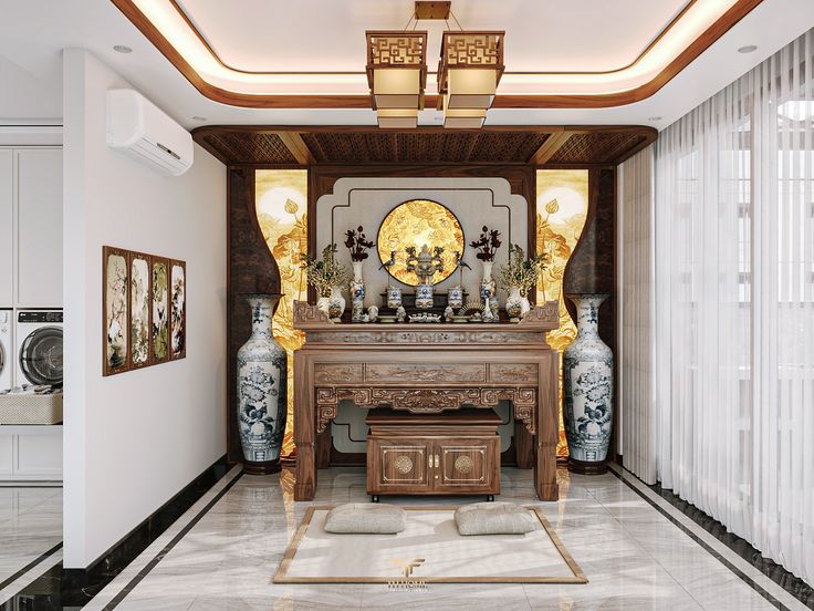Cải tạo không gian thờ cúng tháng 7 âm lịch