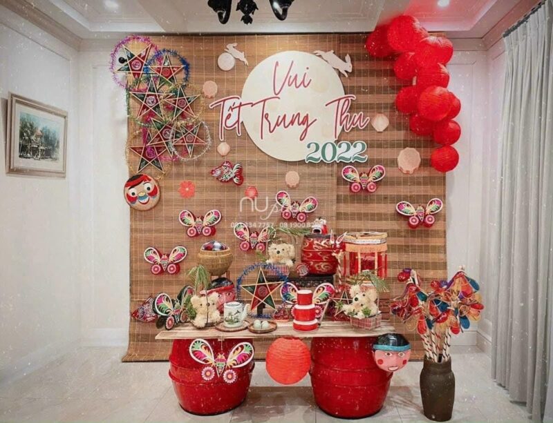 10+ ý tưởng trang trí Trung Thu cho nhà phố hiện đại Decor Trung Thu theo phong cách tối giản hiện đại