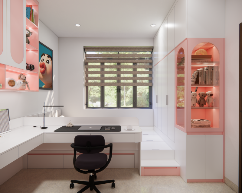 Dự án thiết kế phòng ngủ cho nhà chị Hiếu quận 9, TP.HCM