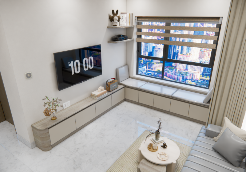 Hệ tủ TV – tối giản, liền mạch
