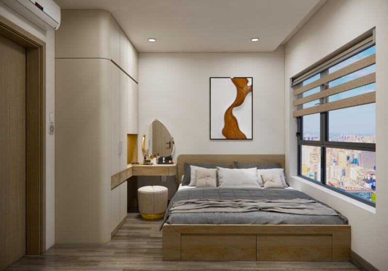 Dự án thiết kế phòng ngủ cho nhà chị Khánh quận 9
