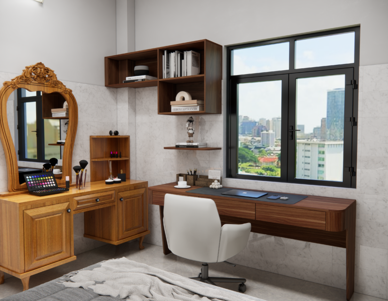 Góc làm việc và học tập