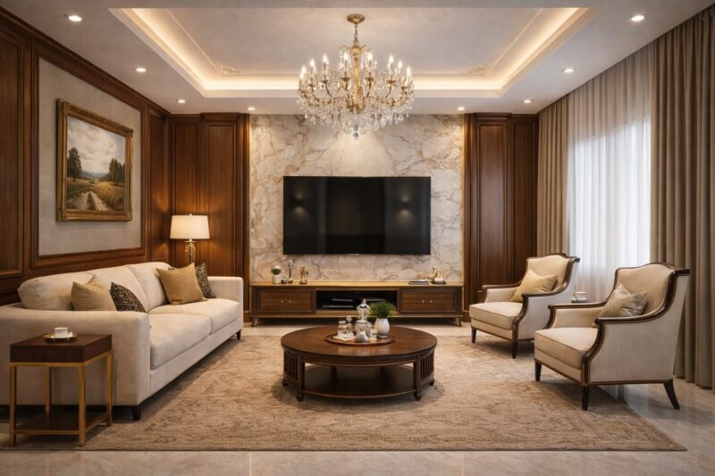 Màu nội thất cho người mệnh Mộc 