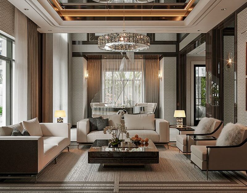 Nội thất biệt thự cao cấp 