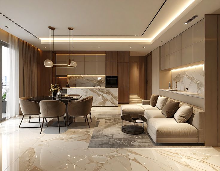 Nội thất chung cư đơn giản