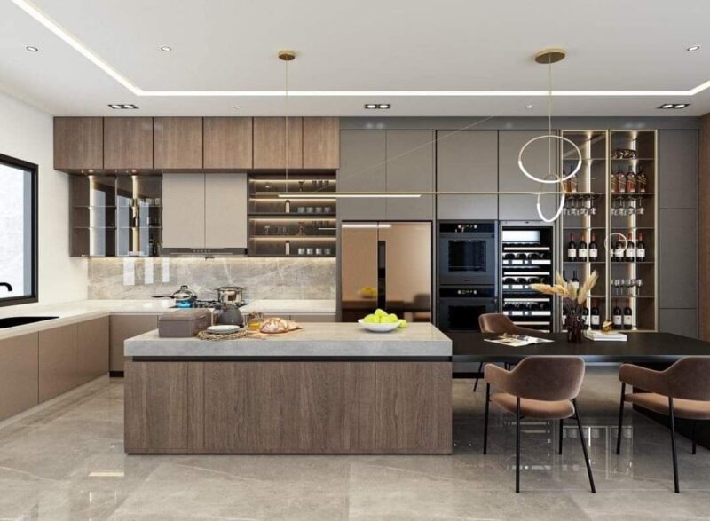 Nội thất phòng bếp cao cấp 