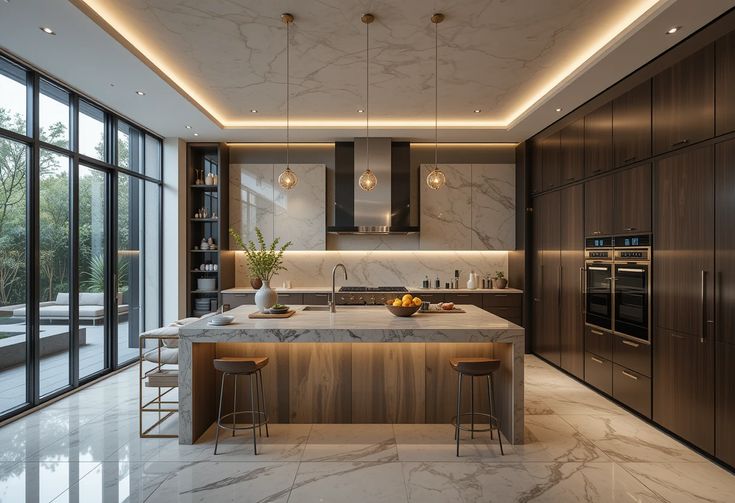 Nội thất phòng bếp cao cấp 