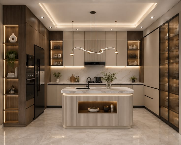 Nội thất phòng bếp cao cấp 