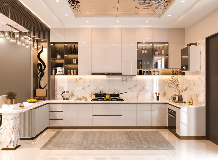 Nội thất phòng bếp cao cấp 