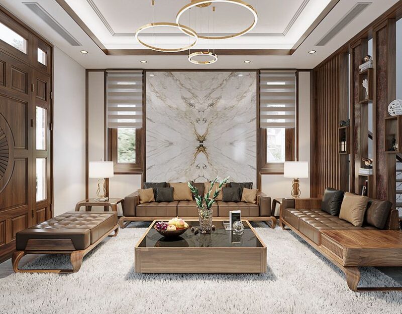 Nội thất phòng khách sang trọng