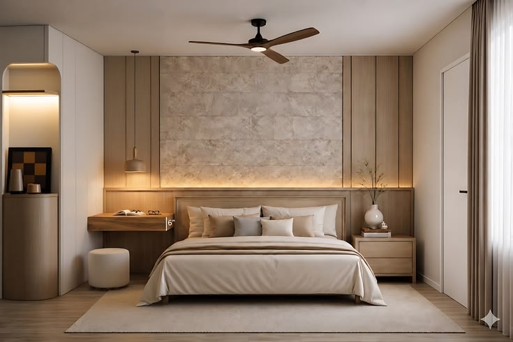 Tổng hợp các mẫu nội thất phòng ngủ vợ chồng hiện đại nhất 2026 Nội thất phòng ngủ vợ chồng