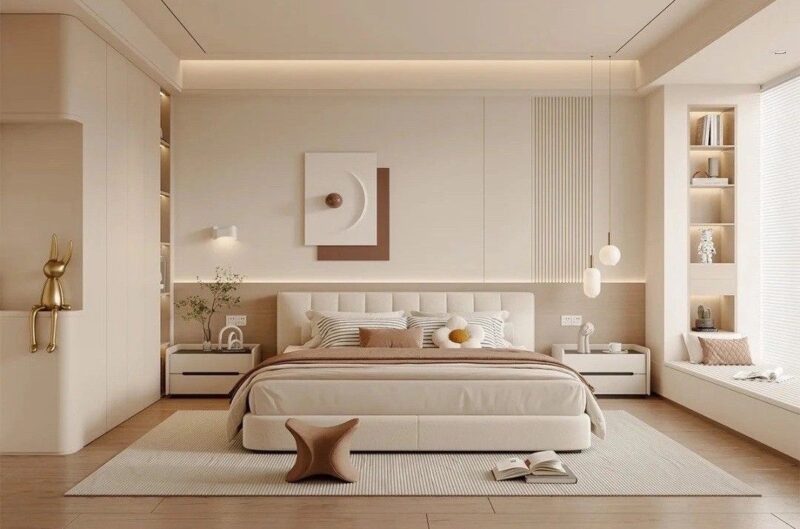 Tổng hợp các mẫu nội thất phòng ngủ vợ chồng hiện đại nhất 2026 Nội thất phòng ngủ vợ chồng