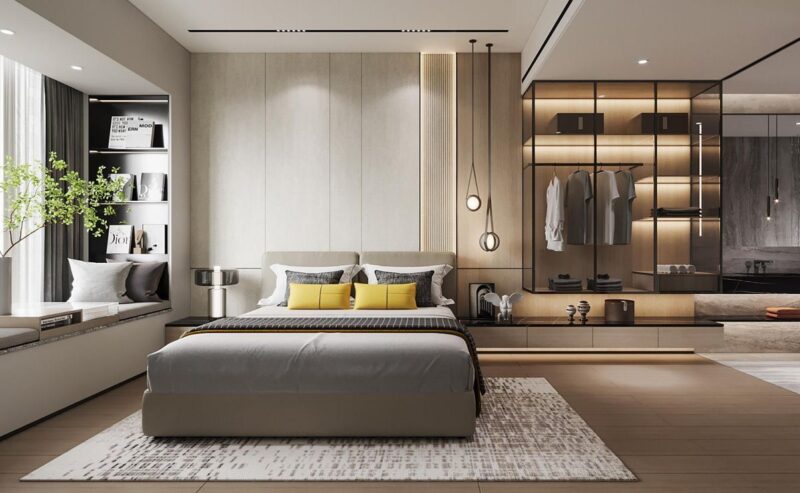 Phòng ngủ master 20m2