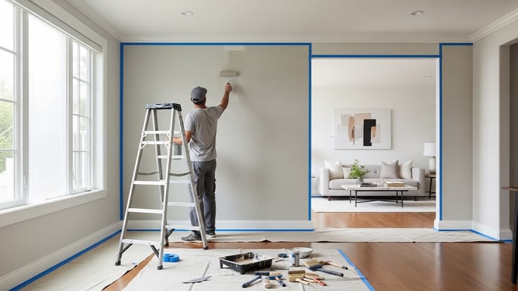 Sơn lại nhà vào tháng 7 âm lịch