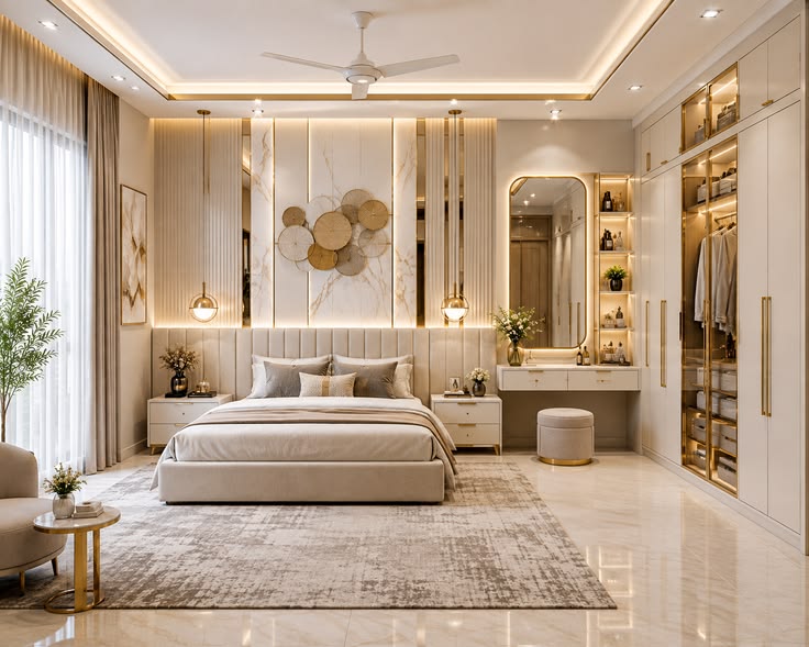 Tổng hợp 50+ mẫu thiết kế nội thất phòng ngủ 20m2 hiện đại năm 2026 Thiết kế nội thất phòng ngủ 20m2