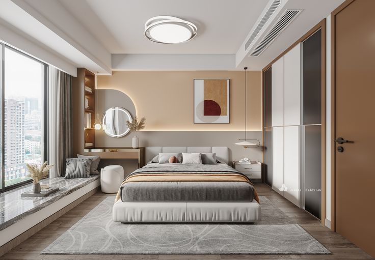 Thiết kế nội thất phòng ngủ 20m2
