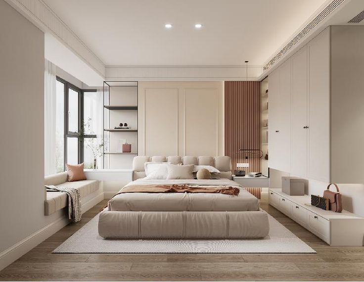 Thiết kế phòng ngủ 17m2 