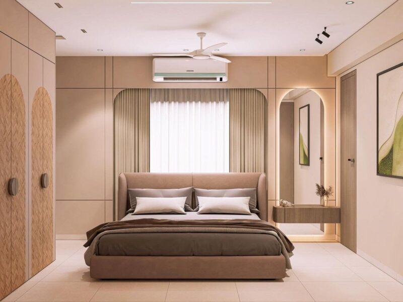 Thiết kế phòng ngủ 17m2 