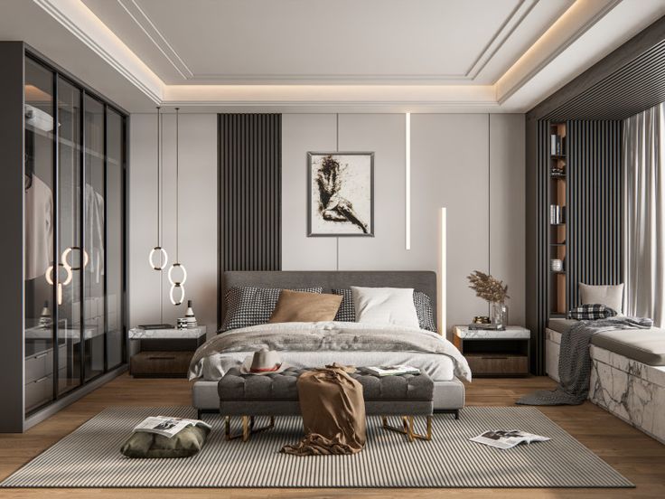 Thiết kế phòng ngủ 17m2 