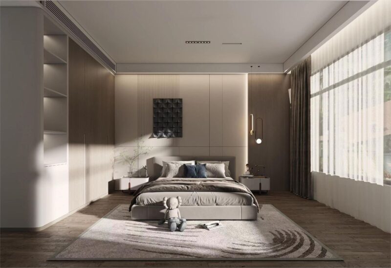 Thiết kế phòng ngủ 18m2