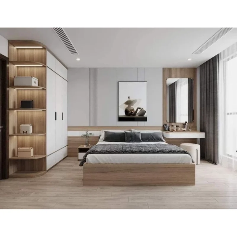 Thiết kế phòng ngủ 18m2