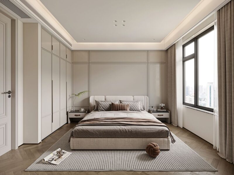 Thiết kế phòng ngủ 18m2