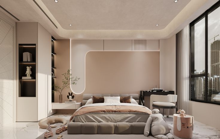Thiết kế phòng ngủ 18m2
