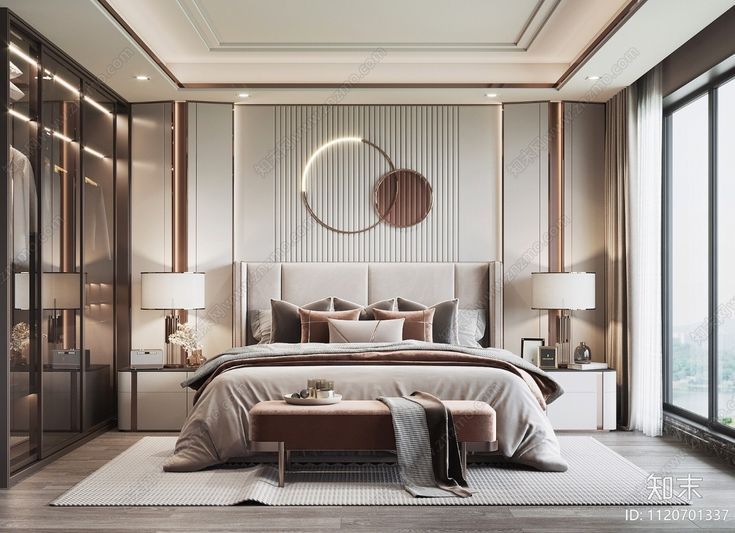 Thiết kế phòng ngủ 20m2 cho vợ chồng