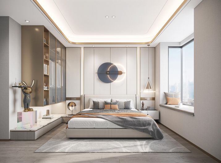 Thiết kế phòng ngủ 20m2 cho vợ chồng
